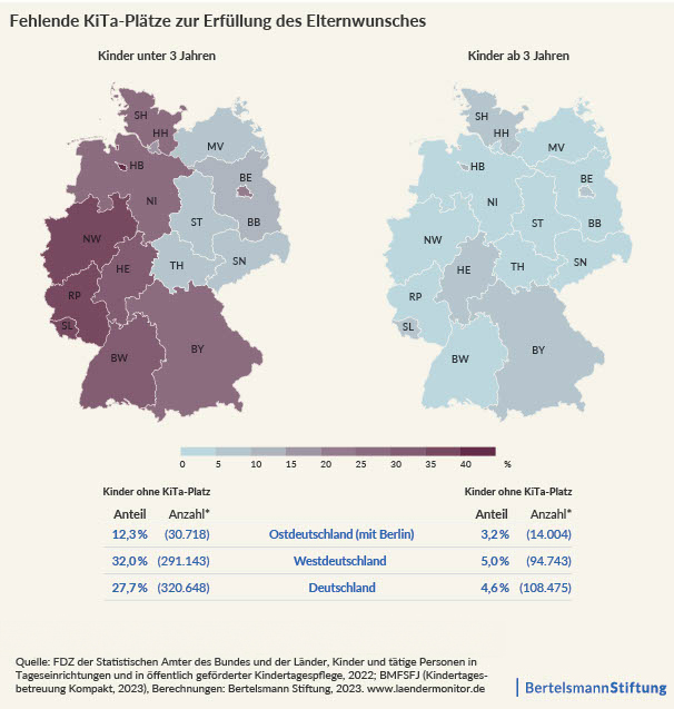 Landkarte zu Kitaplatz Kindergartenplatz einklagen unkompliziert und seriös bei Verbraucherrecht24.de